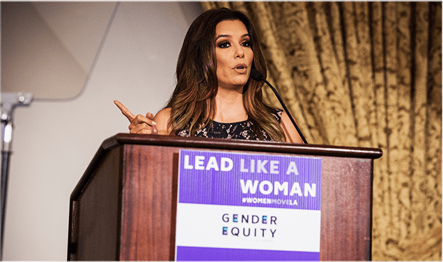 Eva-Close-Up-at-Podium-LA-Womens-Conference