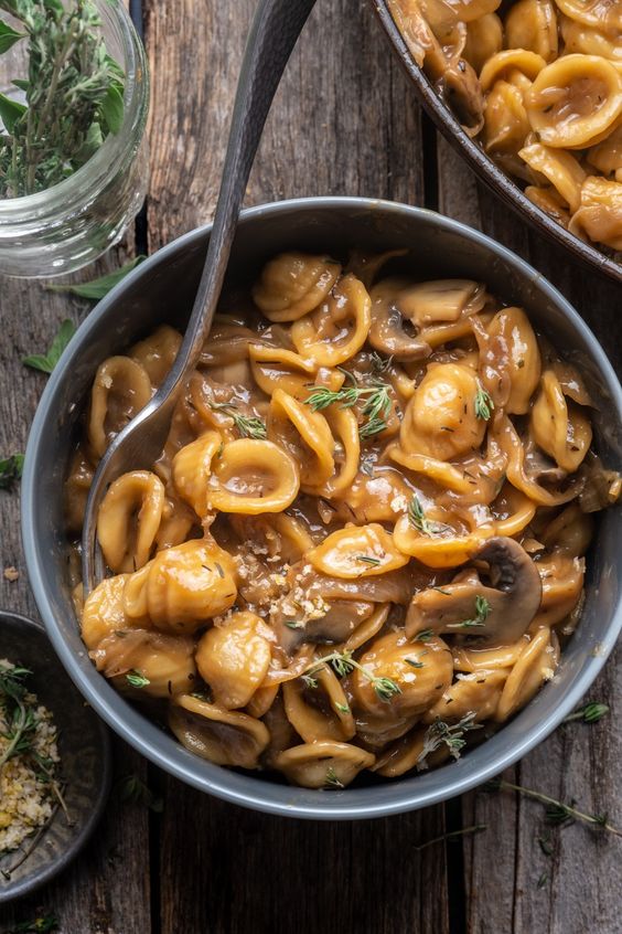 Easy One Pot French Onion Pasta Recipe Kitchen