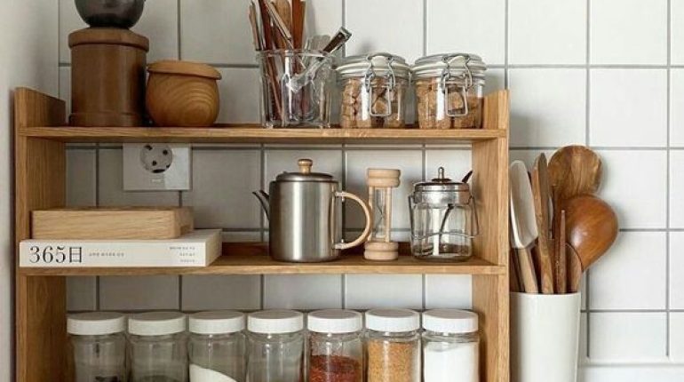 ideas kitchens small storage 