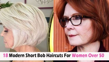 18 Modern and Youthful Short Bob Haircuts For Women Over 50