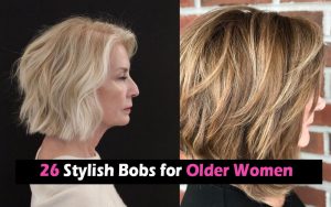 26 Stylish Graduated Bobs for Older Women That Are Easy to Style