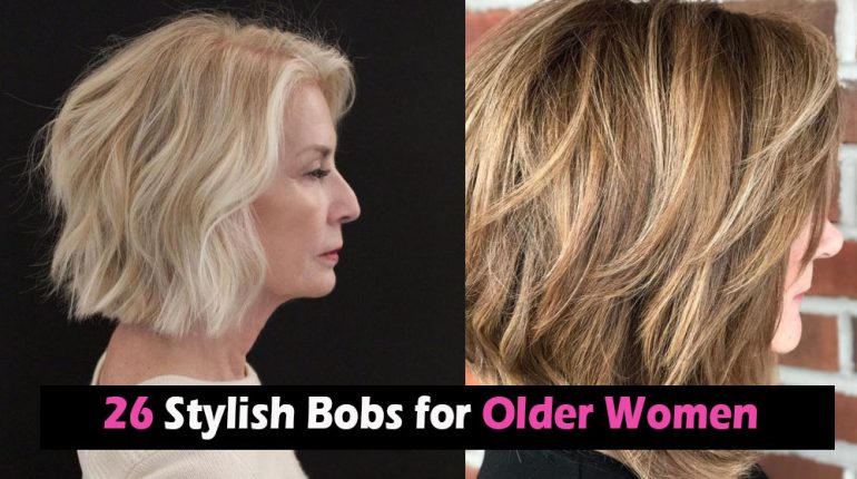 Bobs Easy Graduated Older Style Stylish Women 