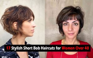 17 Flattering and Stylish Short Bob Haircuts for Women Over 40