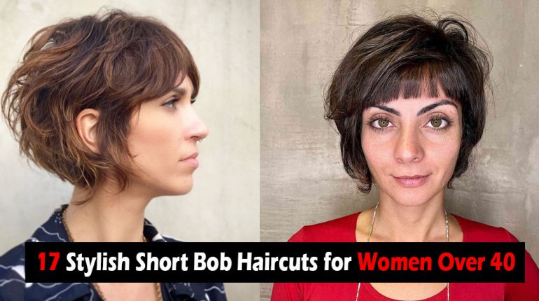 Bob Flattering Haircuts Short Stylish Women 