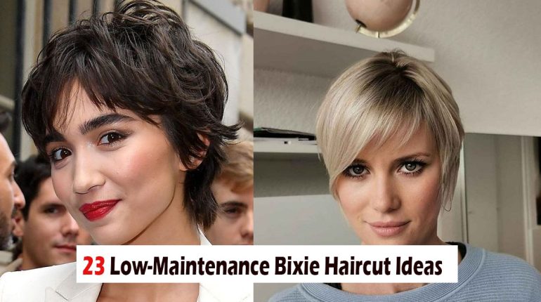 23 Low-Maintenance Bixie Haircut Ideas for Women of All Ages Ages Bob Haircut ideas LowMaintenance Pixie Women