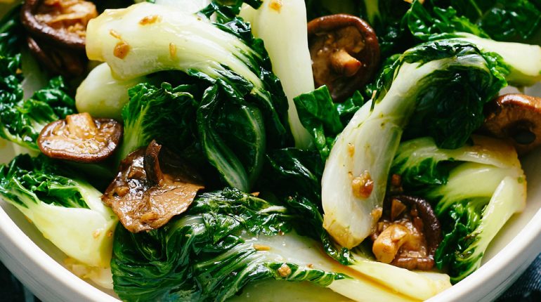 Bok Choy Easy Fried Recipe Stir 