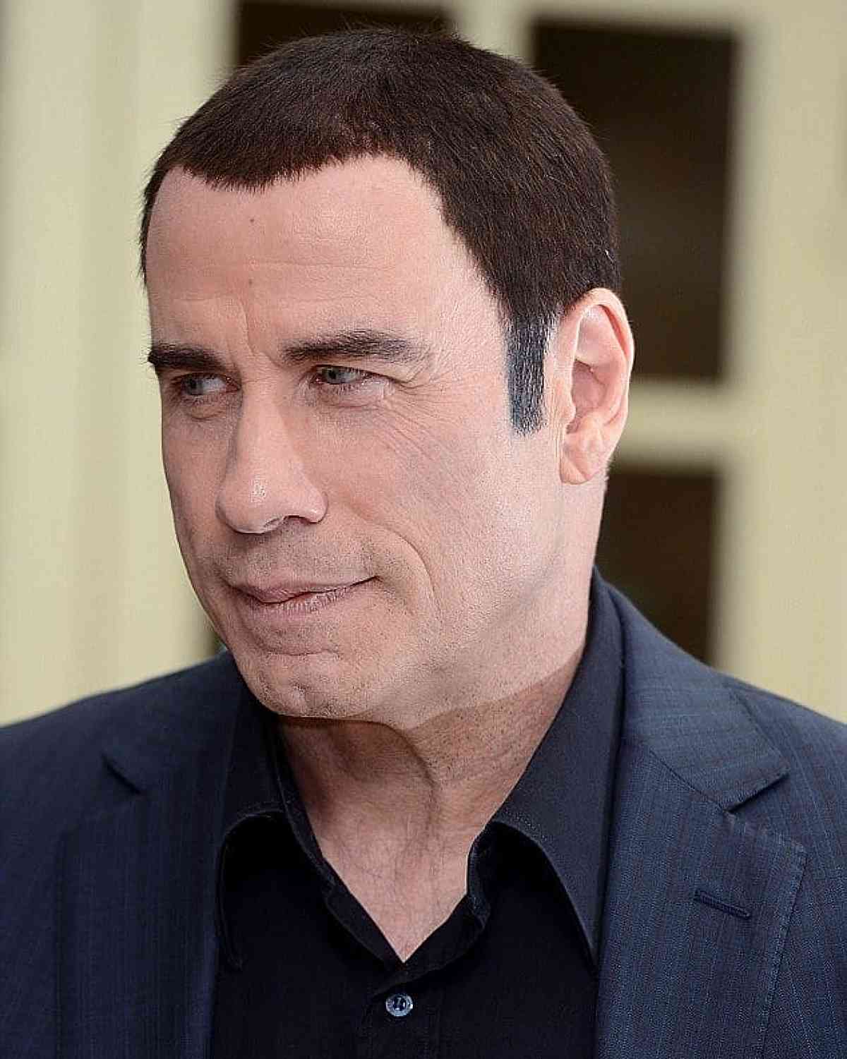 John Travolta haircut