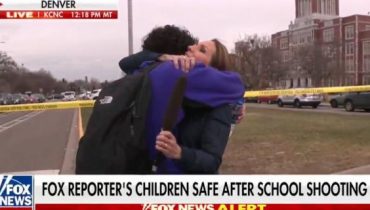 Fox News Reporter Hugs Son Live On Air While Reporting On Shooting At His School