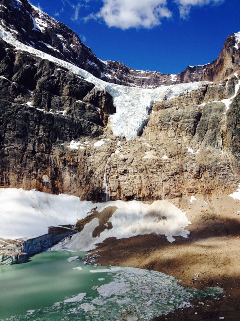 Angel Glacier and Cavell Meadows