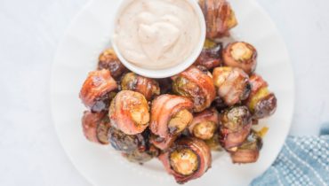 Bacon Wrapped Brussels Sprouts