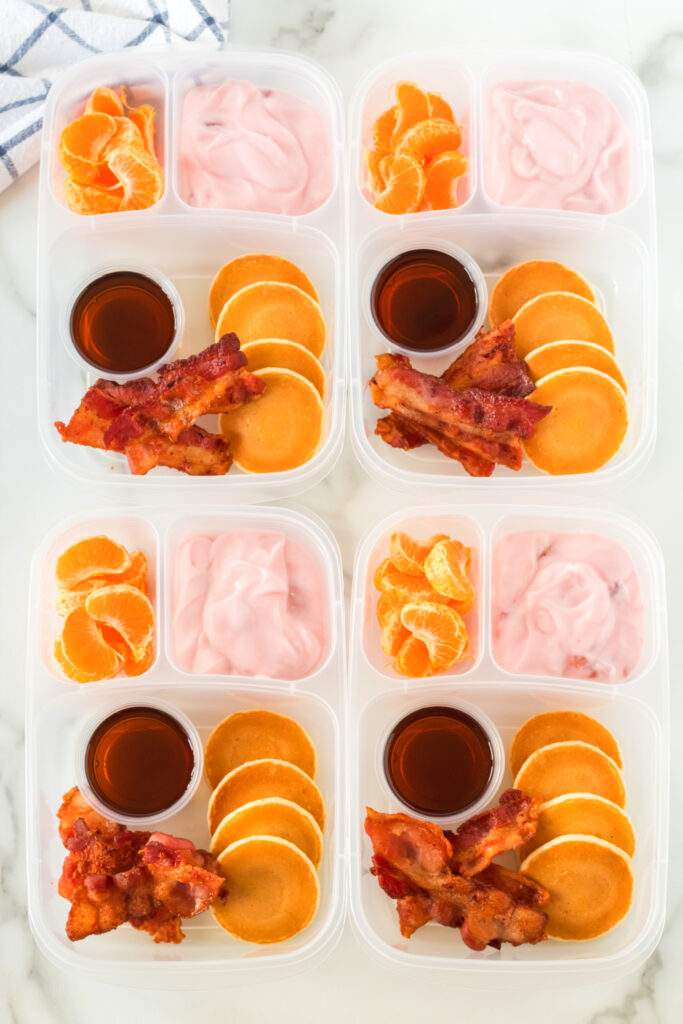 4 breakfasts for lunch boxes 