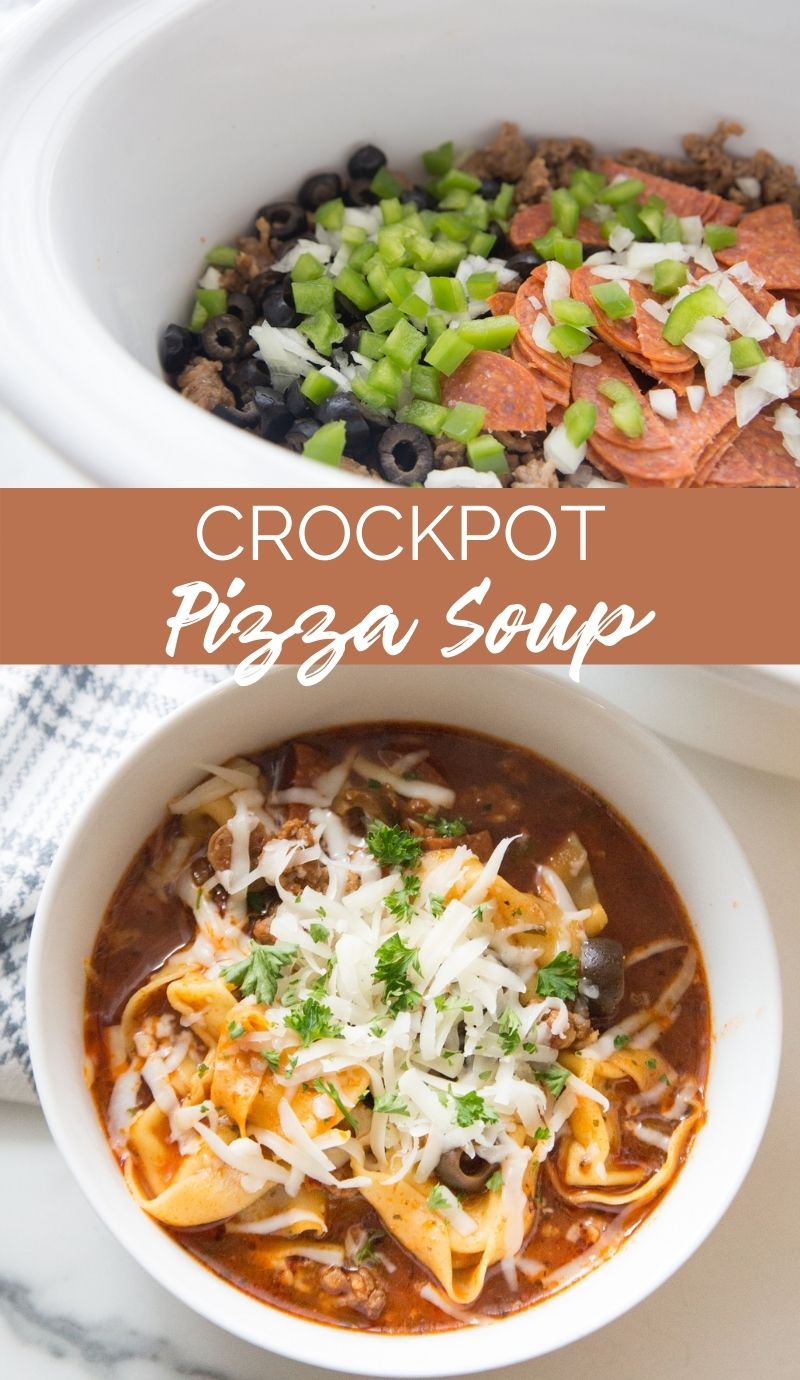 If you and your family love pizza, this Crockpot Pizza Soup offers a fantastic alternative to traditional pizza, with just the right amount of pizza flavors to satisfy any pizza craving. via @familyfresh