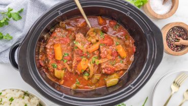 Crockpot Swiss Steak Dinner