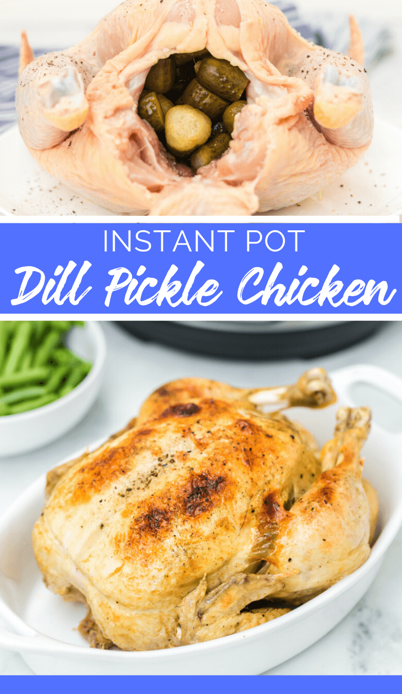 Instant Pot Dill Pickle Chicken #chicken #chickenrecipe #easyrecipe #familyfreshmeals #instantpot #pressure cooker #dillpickle #dill #healthy via @familyfresh