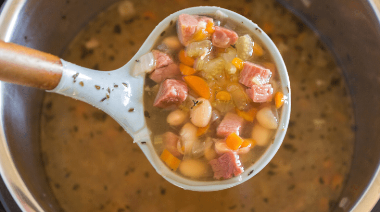 Bean Ham Instant Pot Soup 