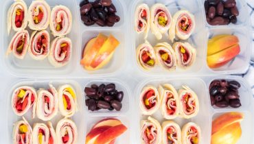 Italian Sub Roll Ups Lunch Box Idea