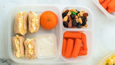 Mini Egg Salad Sandwich Lunchbox Idea