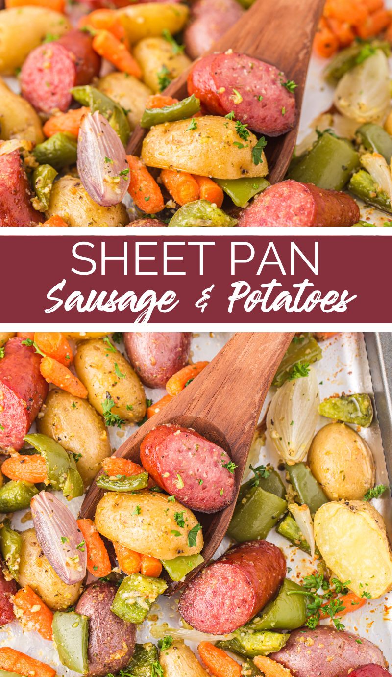 Every family loves sausage and every cook loves a simple one skillet dinner. So what could be better than a skillet with sausage and potatoes? via @familyfresh