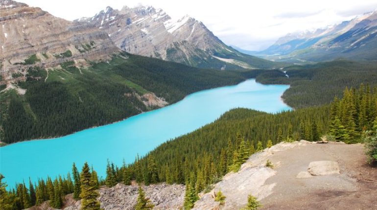 Banff Beautiful Destinations Lake National Park Peyto Travel 