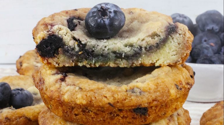 Blueberry buttery Cookies favorite flavors form Muffin 