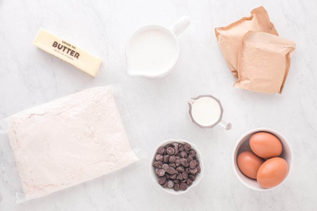 ingredients for boston cream cake