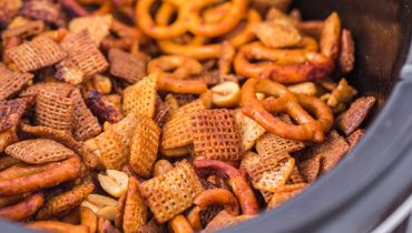 Classic Slow Cooker Chex Mix