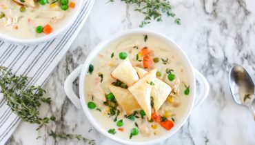 Crockpot Chicken Pot Pie Soup