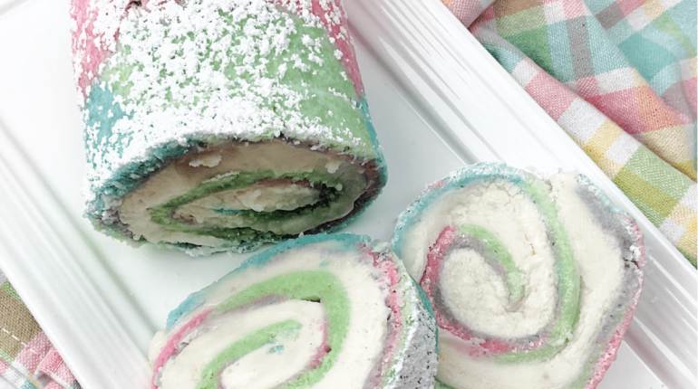 Cake Cheese Cream delicious Easter Filling Lemon Roll Soft 