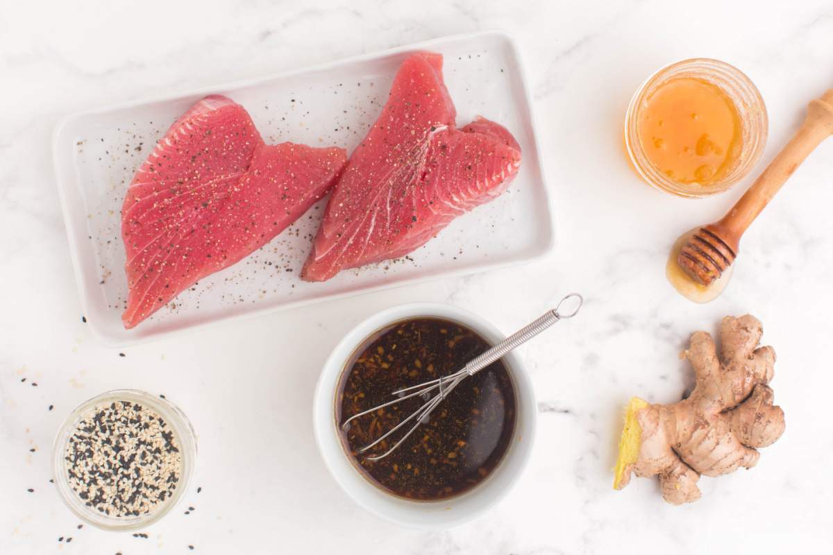 mix the marinade in a small bowl