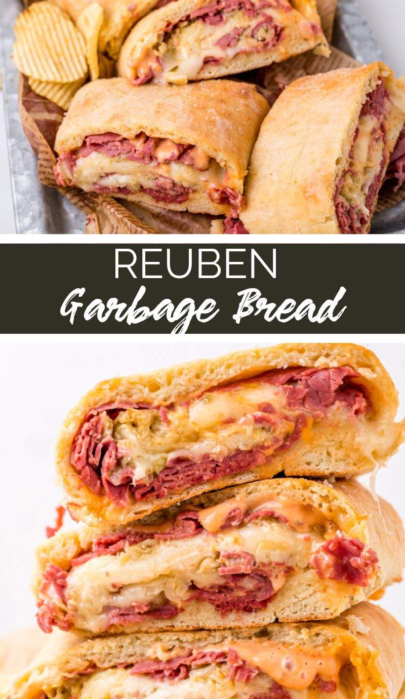 Looking for an exciting new twist on the classic Reuben sandwich? Look no further than delicious Reuben Garbage Bread! via @familyfresh