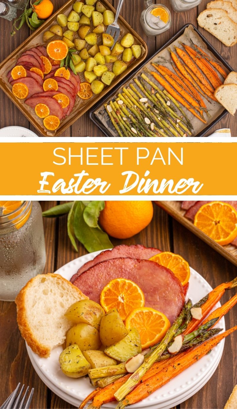 Sheet Pan Easter Dinner offers a festive dinner 