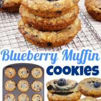 Blueberry Muffin Cookie Pin
