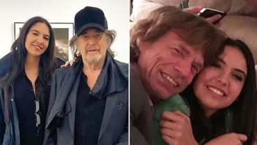 Al Pacino’s pregnant lover Noor Alfallah is Mick Jagger’s ex and pals with Clint Eastwood
