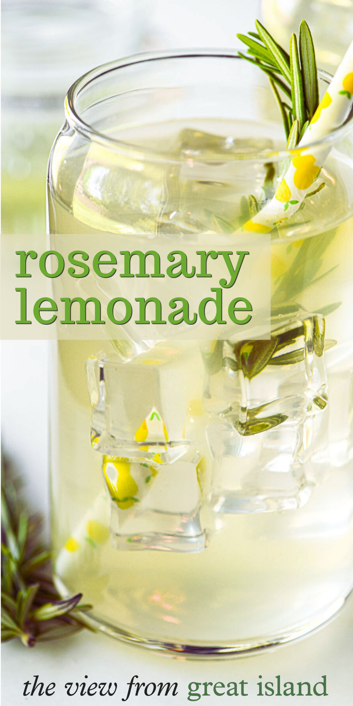 rosemary lemonade pin