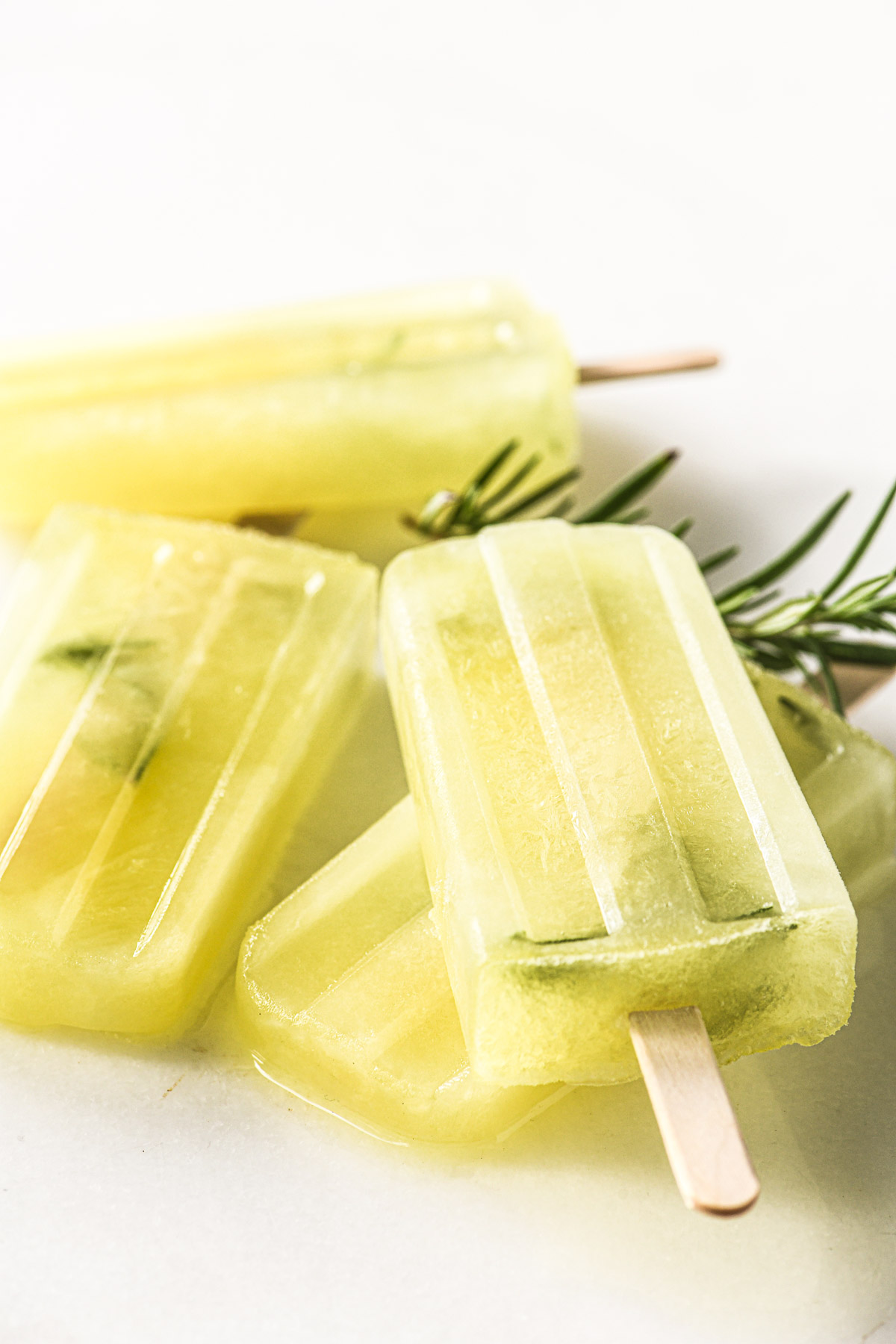 rosemary lemonade popsicles