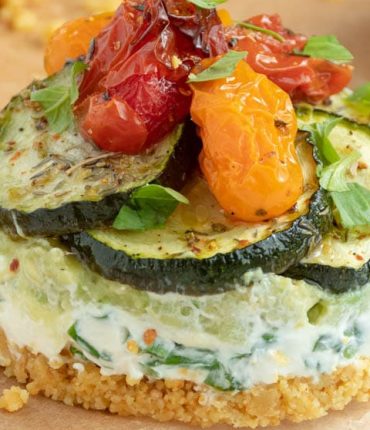 Savory Vegetable Cheesecake Recipe