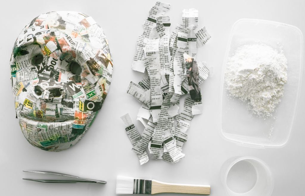 How to make paper mache (papier-mâché)