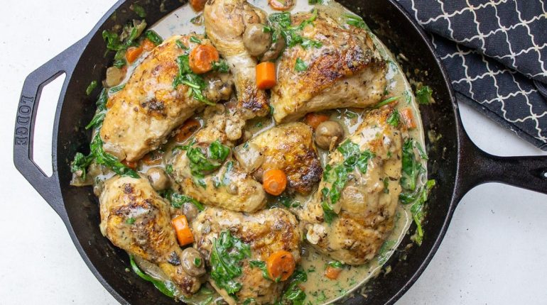 Chicken delicious Fricassee Guide Recipe StepByStep 