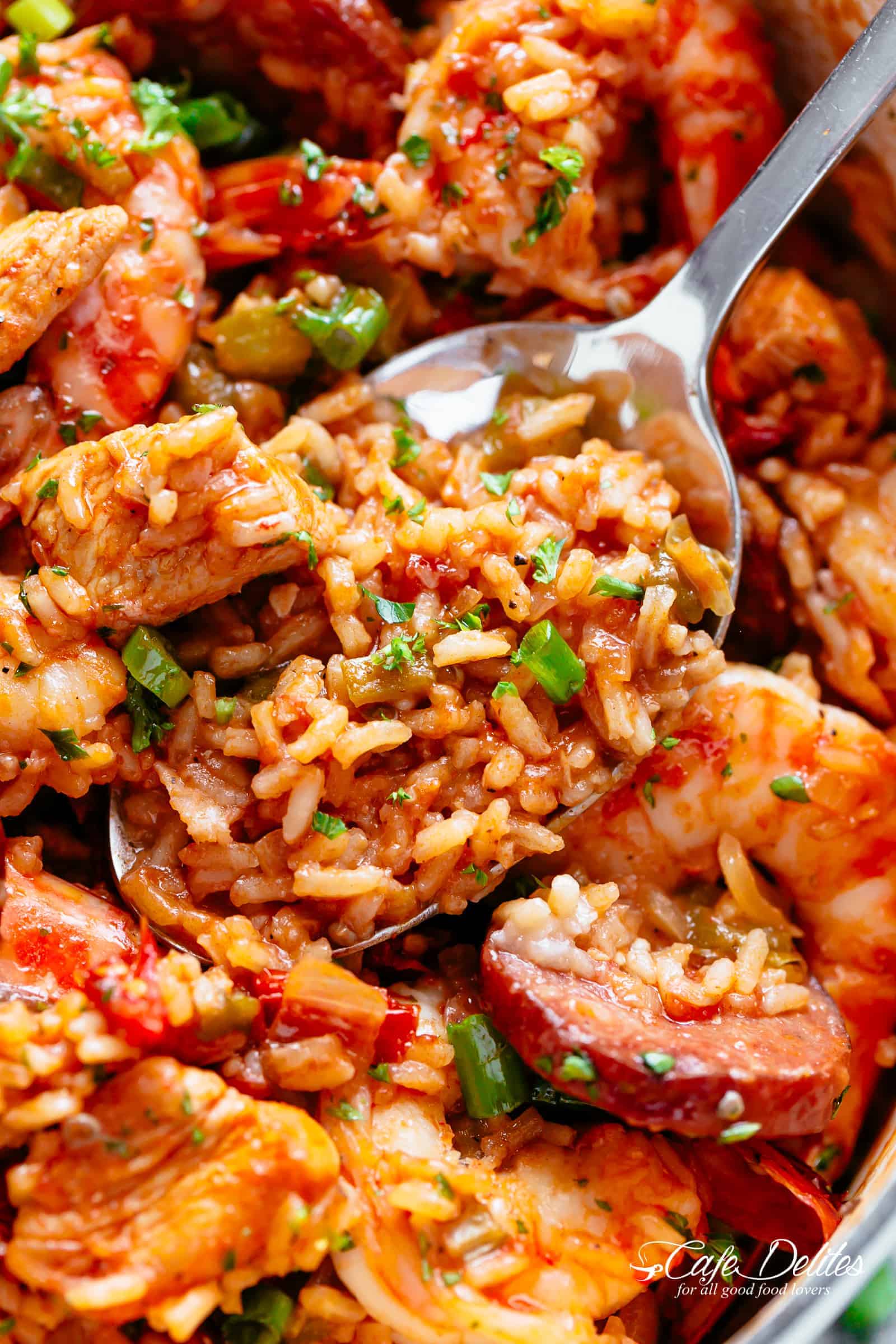 One Pot Jambalaya | cafedelites.com