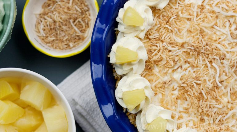 Baker coconut Cream delicious NoBake Pie Pineapple presents Unknown 
