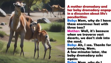 Conversations Between a Mother and Baby Dromedary: Life’s Adaptations Revealed