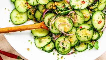 Delicious and Refreshing Thai Cucumber Salad
