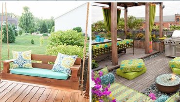 12 DIY Backyard Ideas for Patios, Porches and Decks