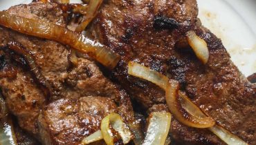 Nutrient-Packed Beef Liver Cooked with Onions