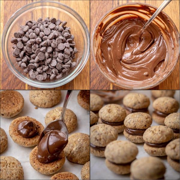 How to Make Chocolate filling for Italian Cookies