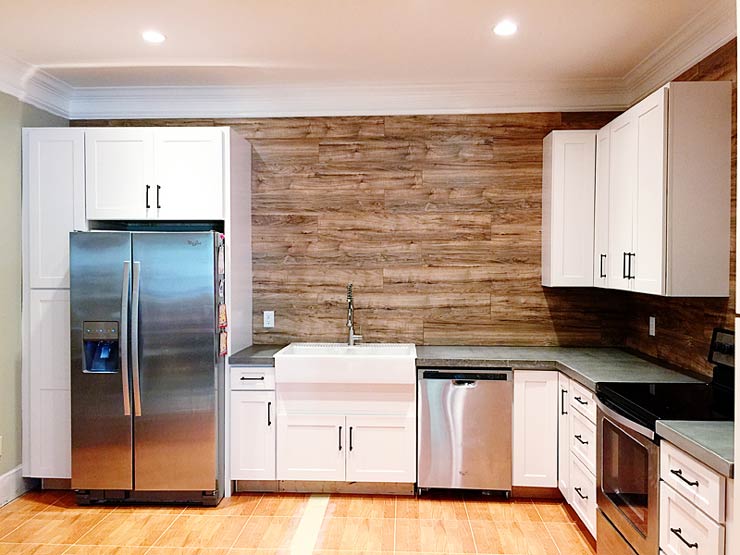 15 Kitchen Backsplash Ideas That Go Right Over Old Tile!