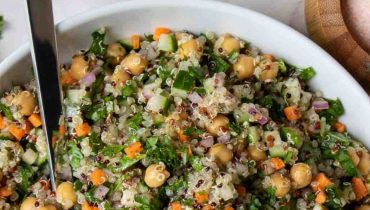 Delicious and Nutritious Quinoa Chickpea Salad Recipe for Healthy Meals