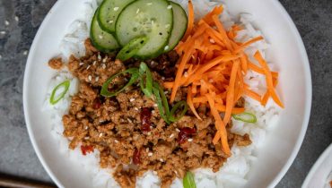 Quick and Flavorful Korean Ground Turkey Rice Bowls