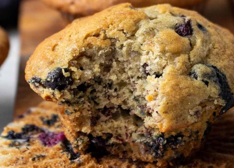 1696598740_917_Healthy-Banana-Blueberry-Muffins-Recipe