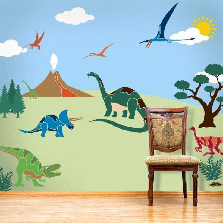 Idées de Fresques Murales DIY pour Enfants